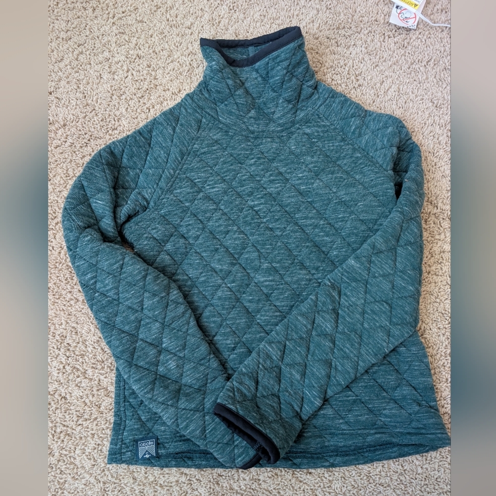 Oiselle EUC Quilted Lauren Pullover Size XS